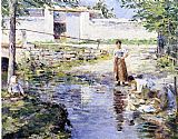 Gossips by Theodore Robinson